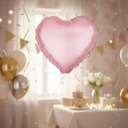 GLOBOS DECORATIVOS DE CORAZON 10 INCH DE 23 X 25CM
