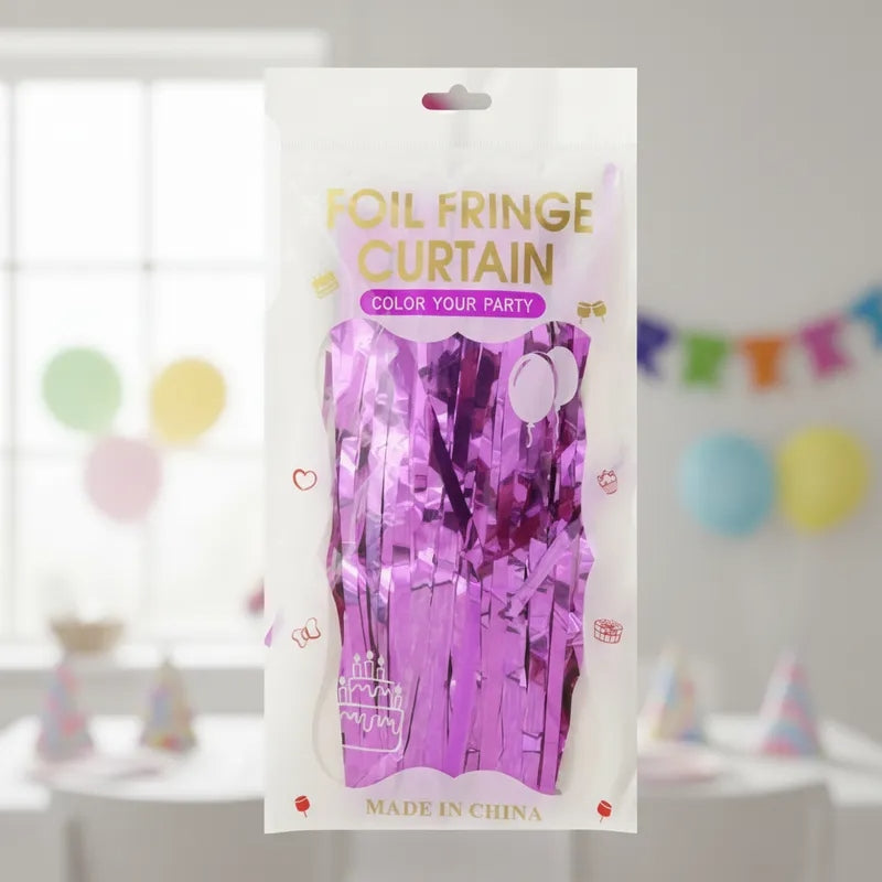Cortinas De Tiras Flecos Para Cumpleaños Fiesta/decoraciones