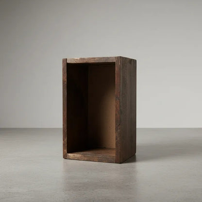 CAJA DE PINO DECORATIVA PARA ARREGLOS 12X18X10