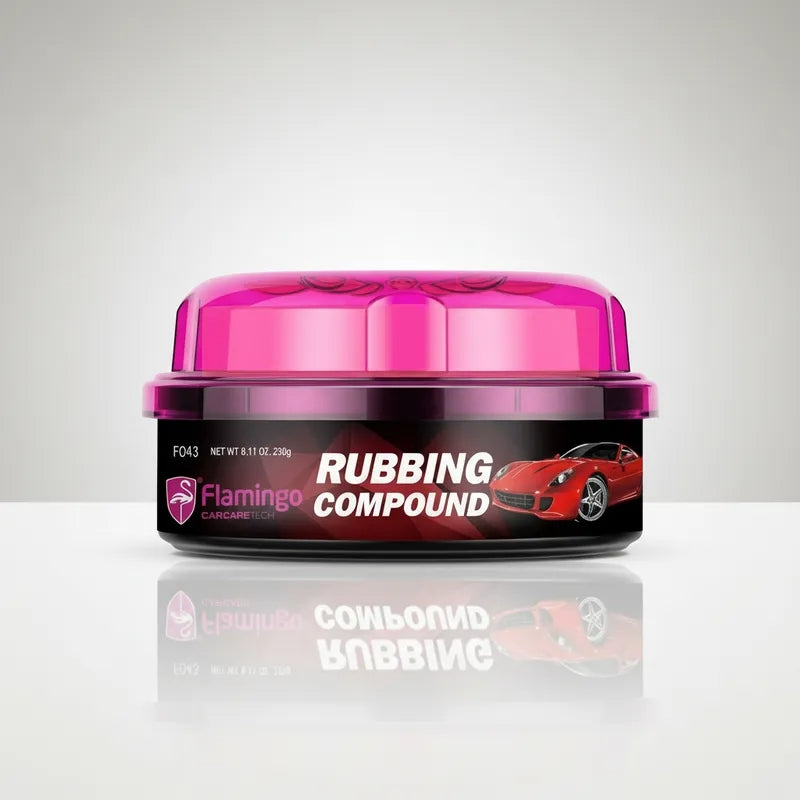 Cera Para Pulitura Rubbing Compound Flamingo De 230 Gramos
