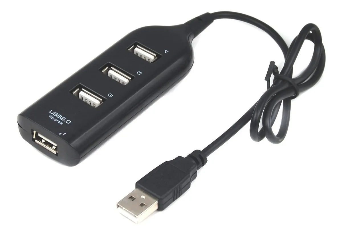 Multiplicador de Puertos USB x4\nHub USB x4\nAdaptador USB con 4  Puertos\nConcentrador USB x4\nDivis