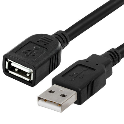 CABLE EXTENSOR USB 2.0, 1.5  METROS DE MACHO A HEMBRA