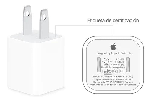 Cargador iPhone Taco Certificado