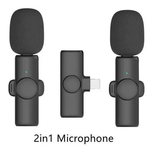 Micrófono Inalámbrico Lavalier Para Celular Tipo C / iPhone.