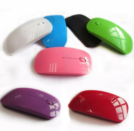 Mouse Inalámbrico Wireless Colores Variados