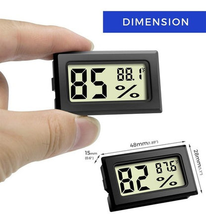 Termómetro Higrómetro Digital Medidor De Humedad Temperatura
