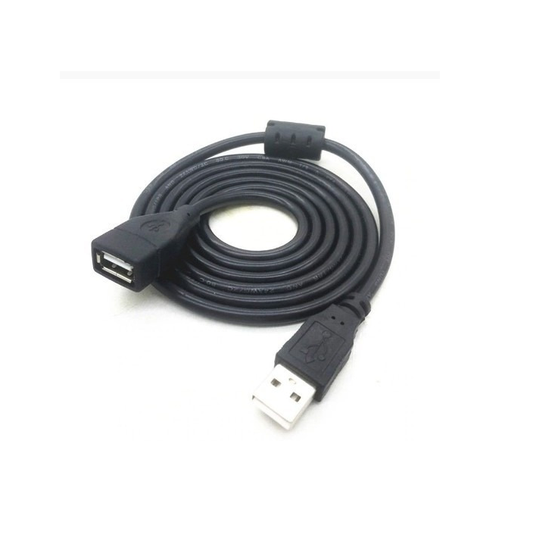 CABLE EXTENSOR USB 2.0, 1.5  METROS DE MACHO A HEMBRA